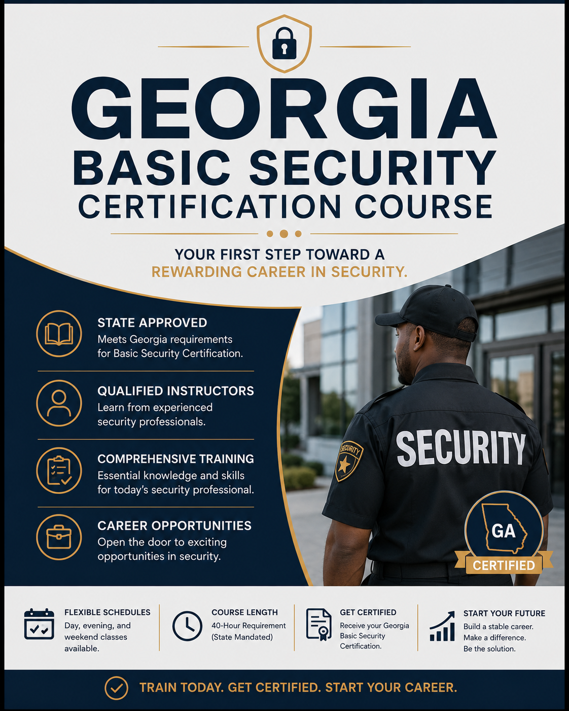 Georgia 24-Hour Basic Security Officer Course Board Rule 509-3-02
