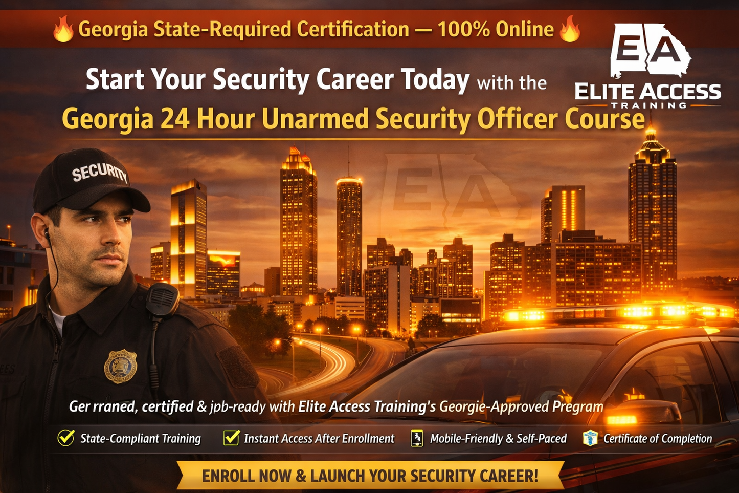 Georgia 24-Hour Basic Security Officer Course Board Rule 509-3-02